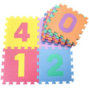 10pcs/set  Puzzle Carpet Baby Play Mat Floor Puzzle Mat EVA Children's Foam Carpet Mosaic floor Developing Crawling Rugs