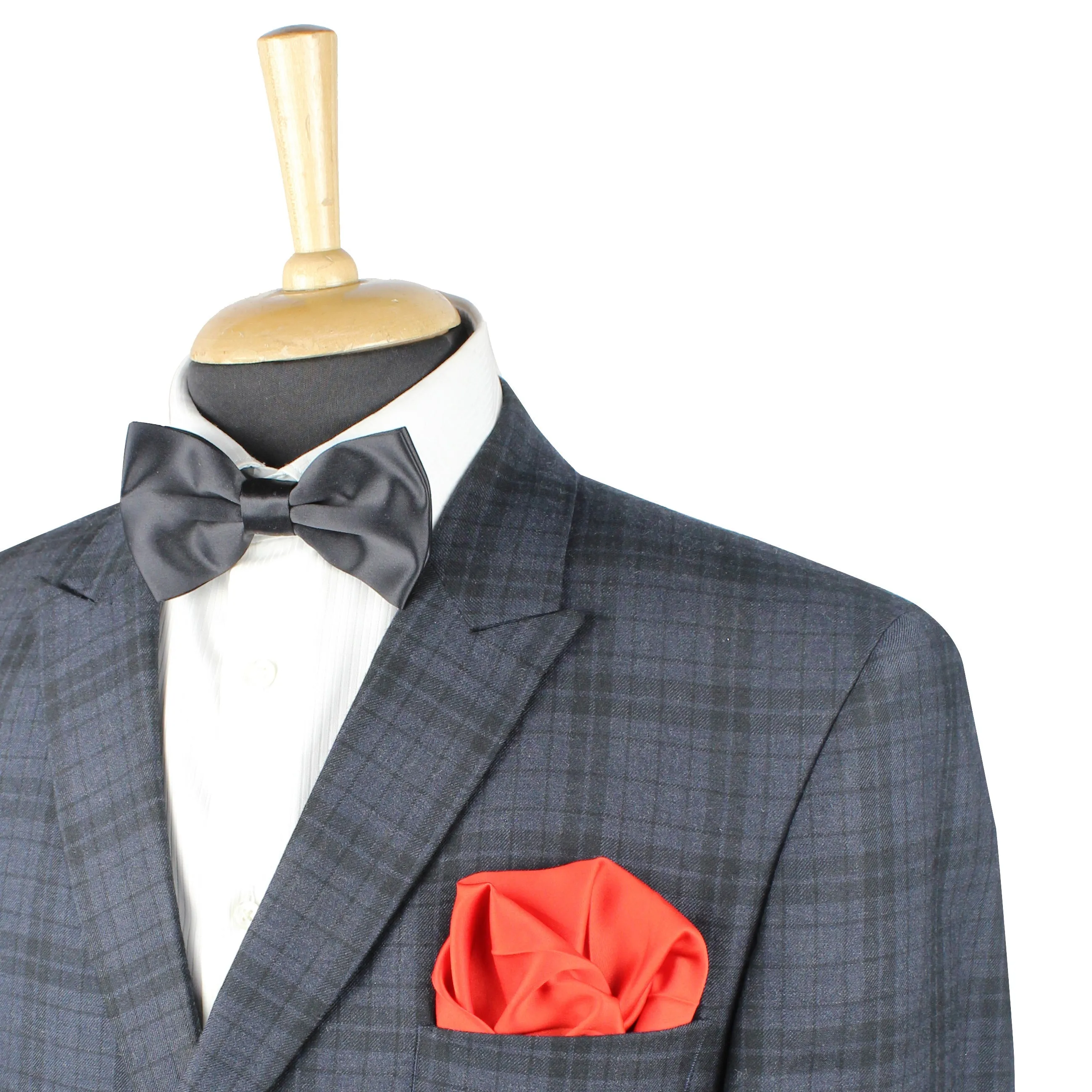 Kovove The Solid Essentials Red Pocket Square For Men