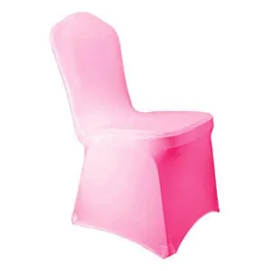 Light Pink Spandex Chair Cover - Rent