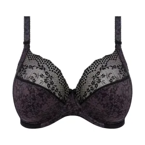 Lucie Black Underwire Plunge Bra