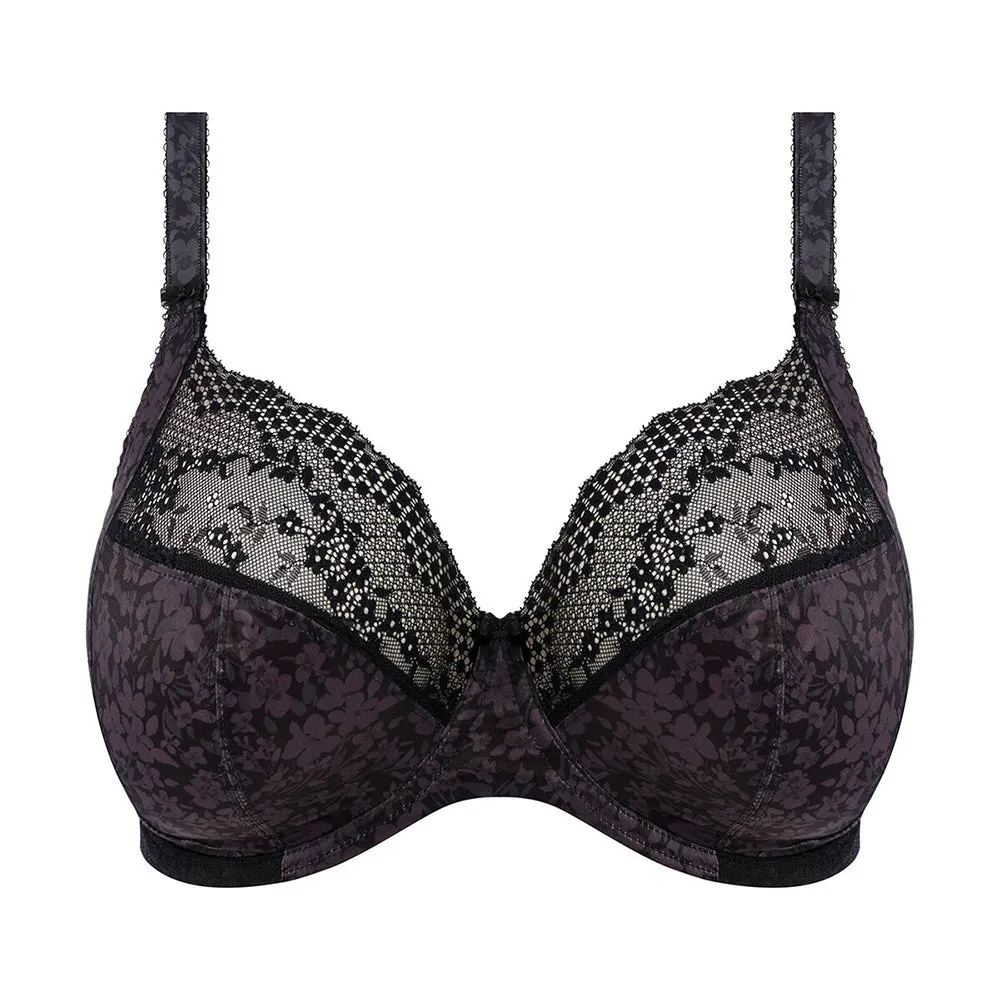 Lucie Black Underwire Plunge Bra