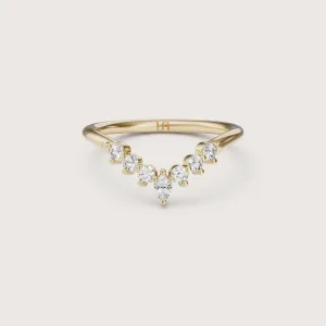 Margot Band Pear | Halfway Diamond