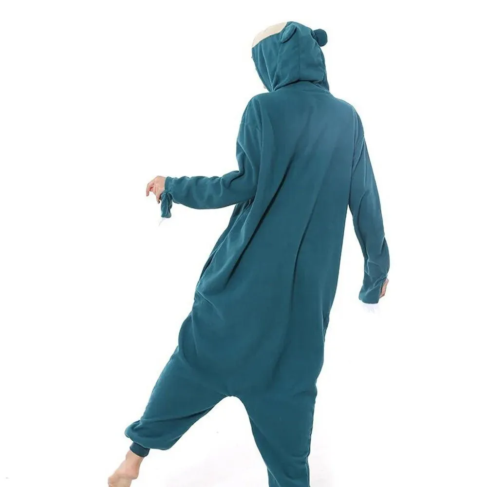 Pokemon Snorlax Animal Kigurumi Onesies Pajamas For Adult