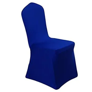 Royal Blue Spandex Banquet Chair Cover - Rent