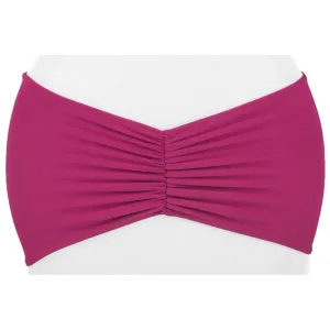 Ruffled Spandex Chair Band - Fuchsia