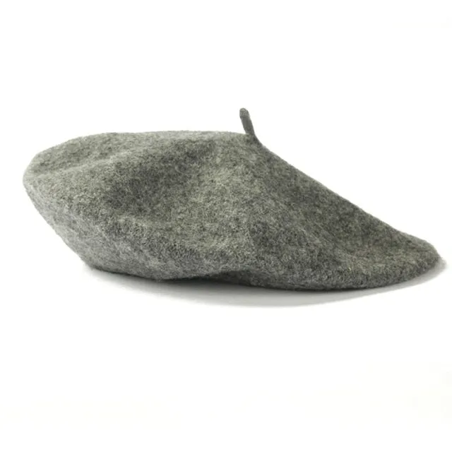 Trendy Solid Color Wool Hat